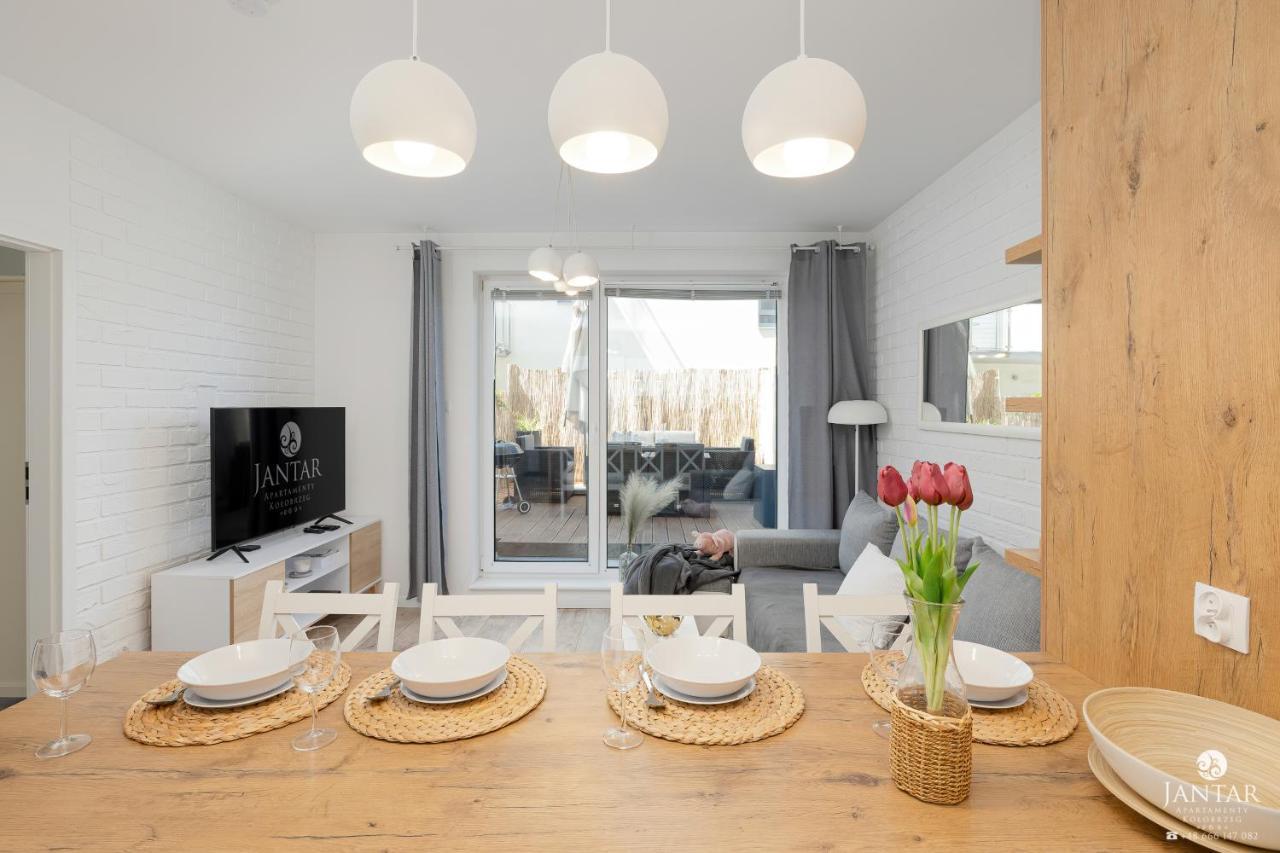 Jantar Apartamenty - Osiedle Bursztynowe II Kołobrzeg Kültér fotó